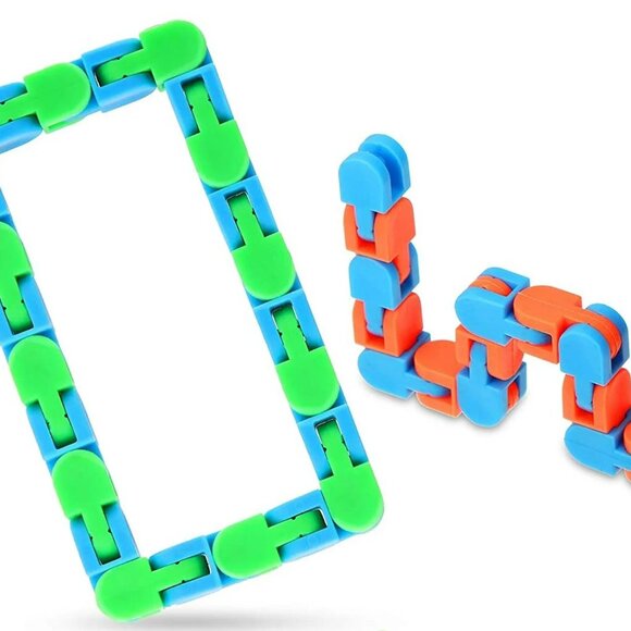 ❤️ Wacky Tracks Snap and Click Fidget Toys - Picture 1 of 3